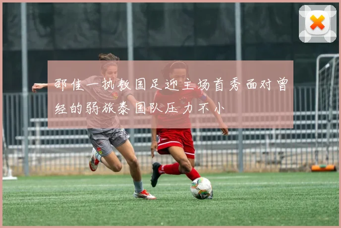 邵佳一执教国足迎主场首秀面对曾经的弱旅泰国队压力不小